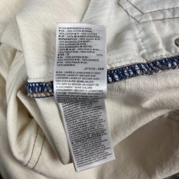 Gap Blue Ombre Girlfriend Jeans Pants Denim ((size 25)) - Picture 8 of 8